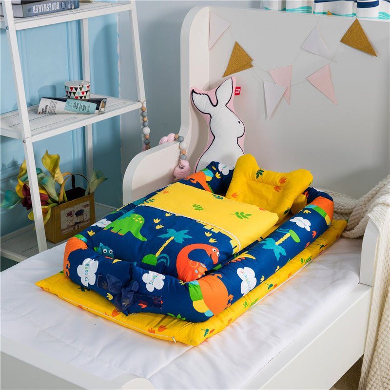 Berceau pliable portable anti-pressions pour nouveau-né, matelas bébé bionique - IVOIRART.COM
