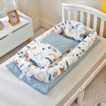 Berceau pliable portable anti-pressions pour nouveau-né, matelas bébé bionique - IVOIRART.COM