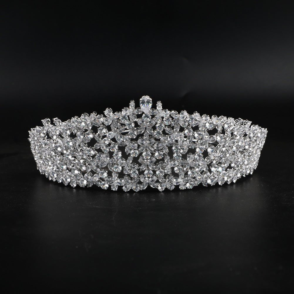 Bijou Jane Eyre Couronne Haut de Gamme en Zircon Précieux - IVOIRART.COM