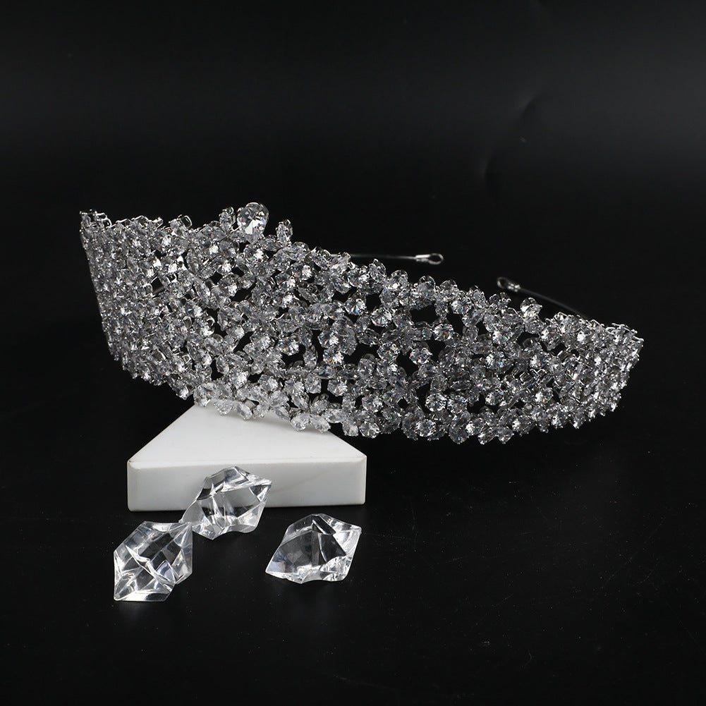 Bijou Jane Eyre Couronne Haut de Gamme en Zircon Précieux - IVOIRART.COM