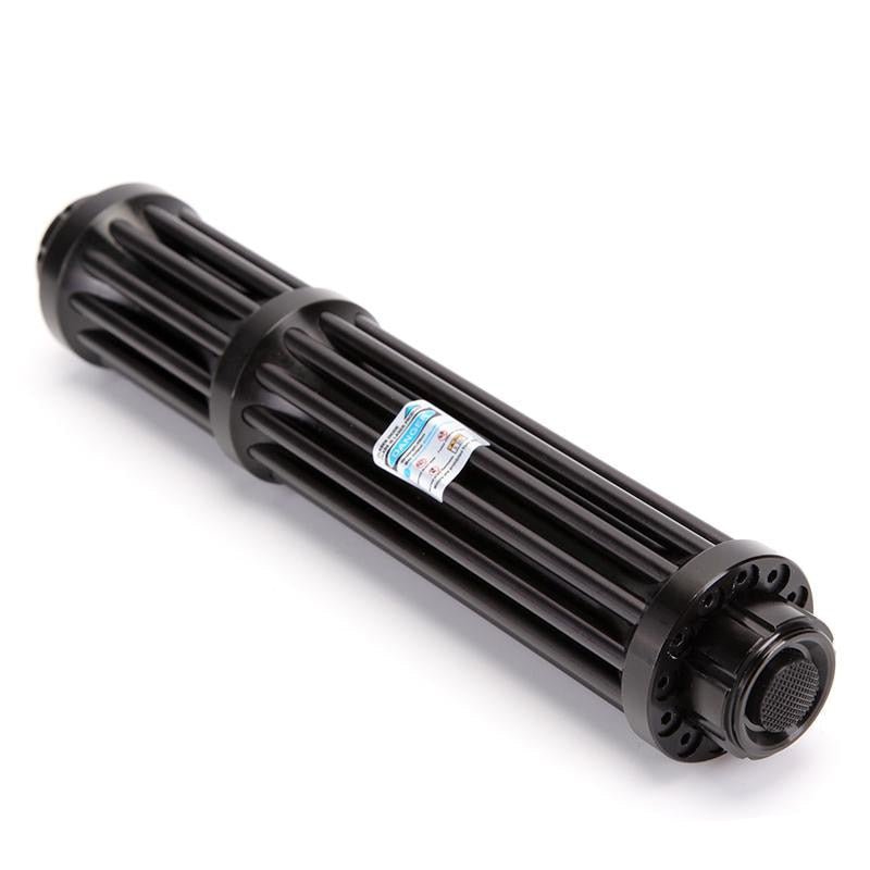 Black Extended Outdoor Self-Defense Indicator Laser Flashlight - IVOIRART.COM