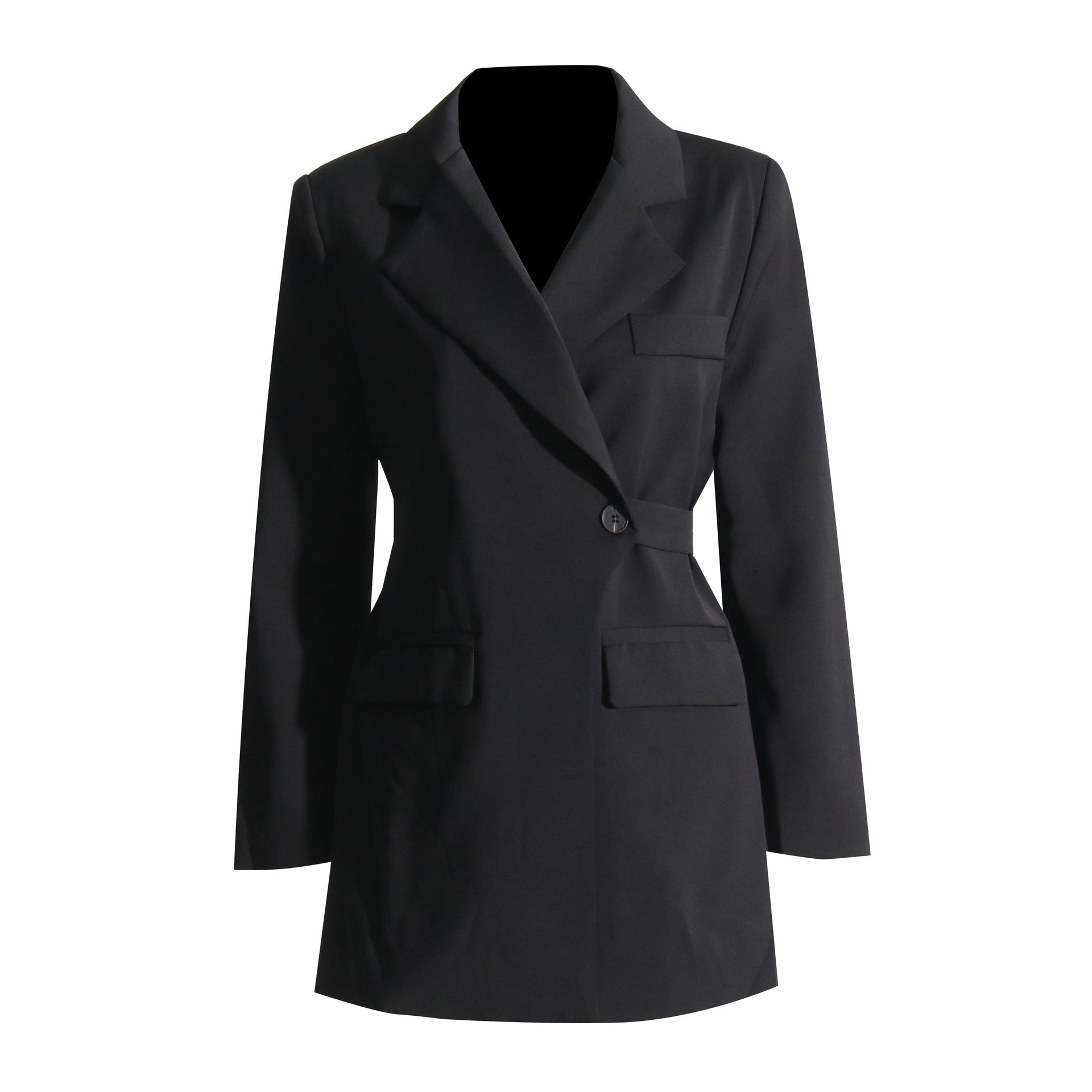 Blazer chic style coréen pour femme – ajusté, manches longues, coupe élégantes! - IVOIRART.COM