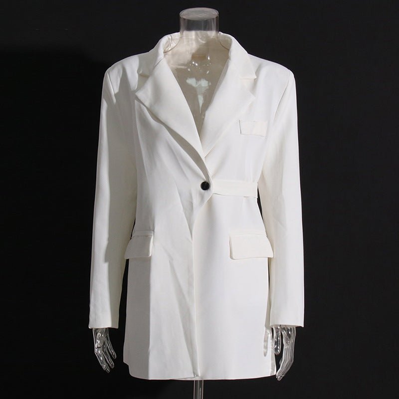 Blazer chic style coréen pour femme – ajusté, manches longues, coupe élégantes! - IVOIRART.COM