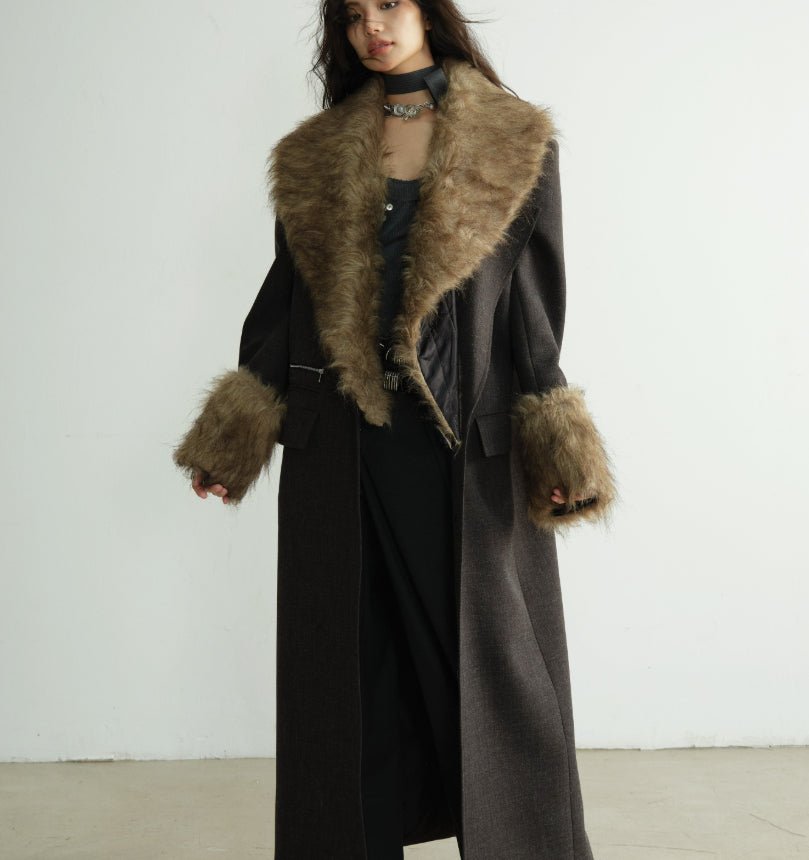 Blazer Femme Extra-Longue et Extra-Épaisse Puissante - Confort et Élégance - IVOIRART.COM