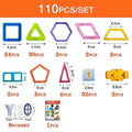 Blocs de Construction Magnétiques DIY Jouets Aimants pour Enfants Coffret Créatif - IVOIRART.COM