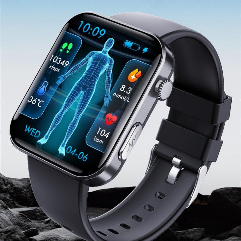 Blood Glucose And Uric Acid Monitoring Wristband - IVOIRART.COM