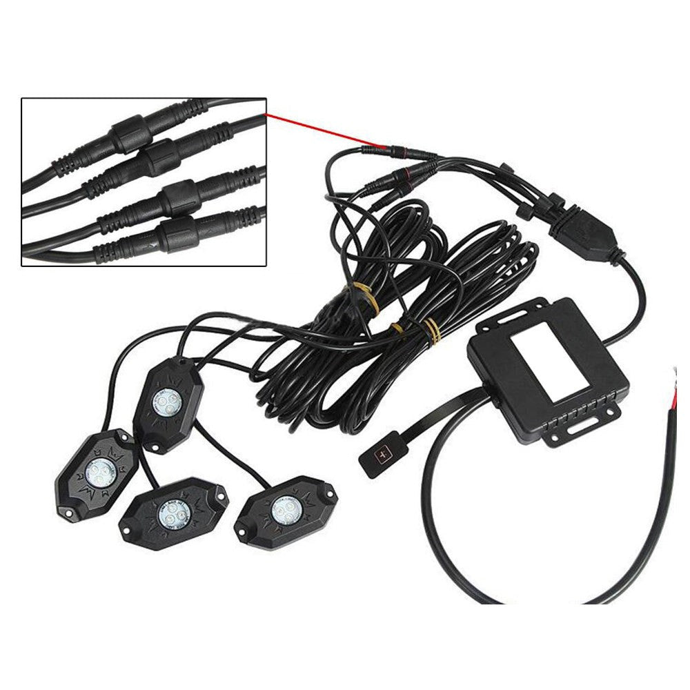 Bluetooth Control RGB Undercar Light - IVOIRART.COM