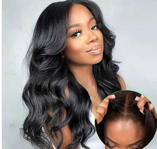 Body Wave Glueless Human Hair WigsGlue-free Hoods - IVOIRART.COM