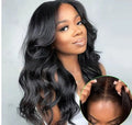 Body Wave Glueless Human Hair WigsGlue-free Hoods - IVOIRART.COM