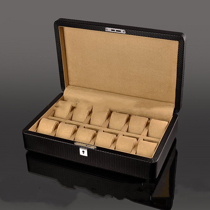 Boîte de rangement mécanique pour montres, élégante boîte de présentation montre - IVOIRART.COM