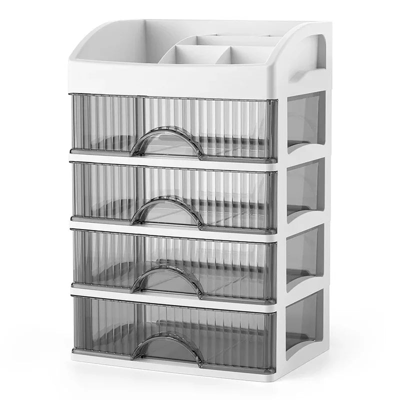 Boîte de Rangement Multifonctionnelle de Bureau à Plusieurs Niveaux, 5 Couches - IVOIRART.COM