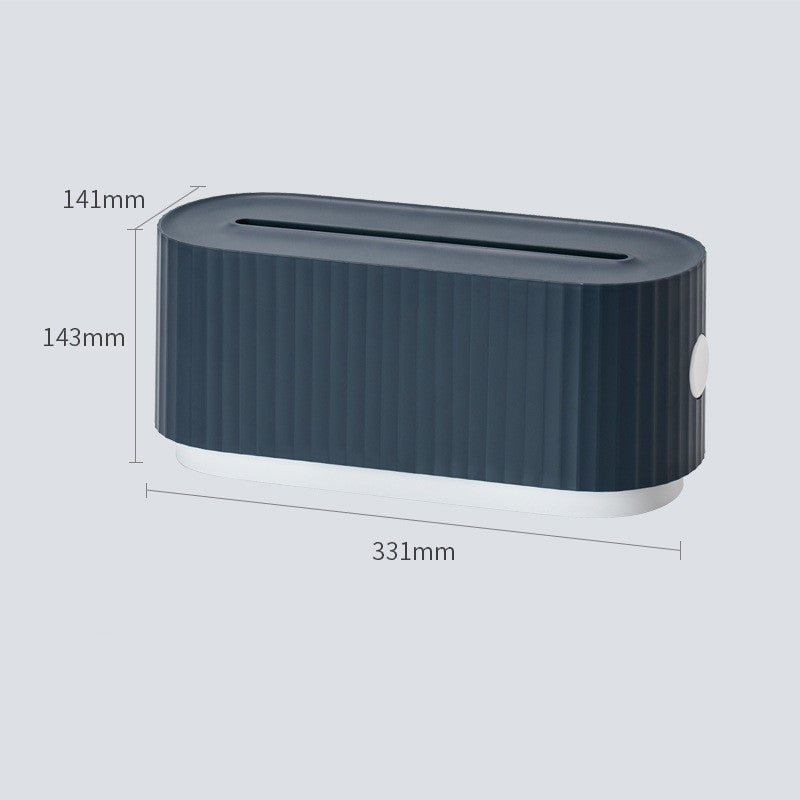 Boîte de Rangement pour Multiprises avec Couvercle, Anti - Poussière, Organiseur pour Câbles et Prises, Gestion de Fils Réseau - IVOIRART.COM