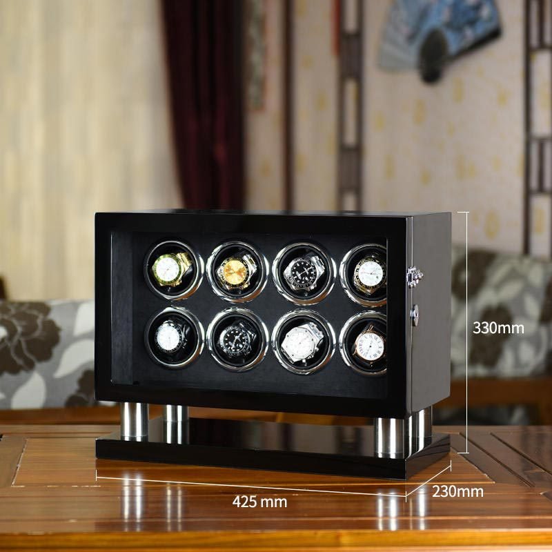 Boîte Remuante Automatique en Bois pour Montres Mécaniques - Roll Case - IVOIRART.COM