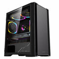 Boîtier PC Large Format avec Verre Trempé pour Ordinateur de Bureau ITX Noir - IVOIRART.COM