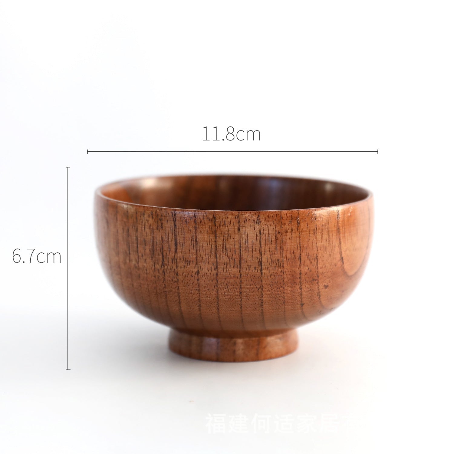Bol en bois style japonais grand et petit pour riz, soupe, salade, ustensiles - IVOIRART.COM