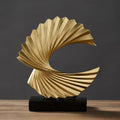 Bonanza Jewelry — Accessoire déco résine abstraite 25x29x10 cm style moderneart - IVOIRART.COM