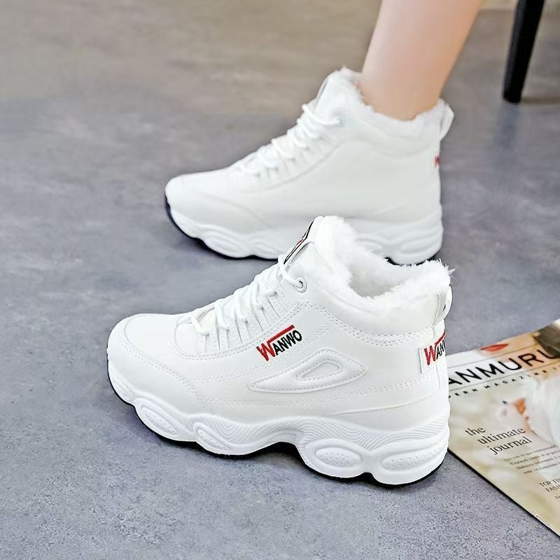 Bottes de Neige Chaudes Pour Femmes, Polyvalentes et Confortables, Talon Moyen - IVOIRART.COM