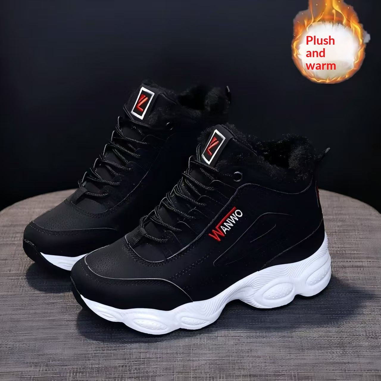 Bottes de Neige Chaudes Pour Femmes, Polyvalentes et Confortables, Talon Moyen - IVOIRART.COM