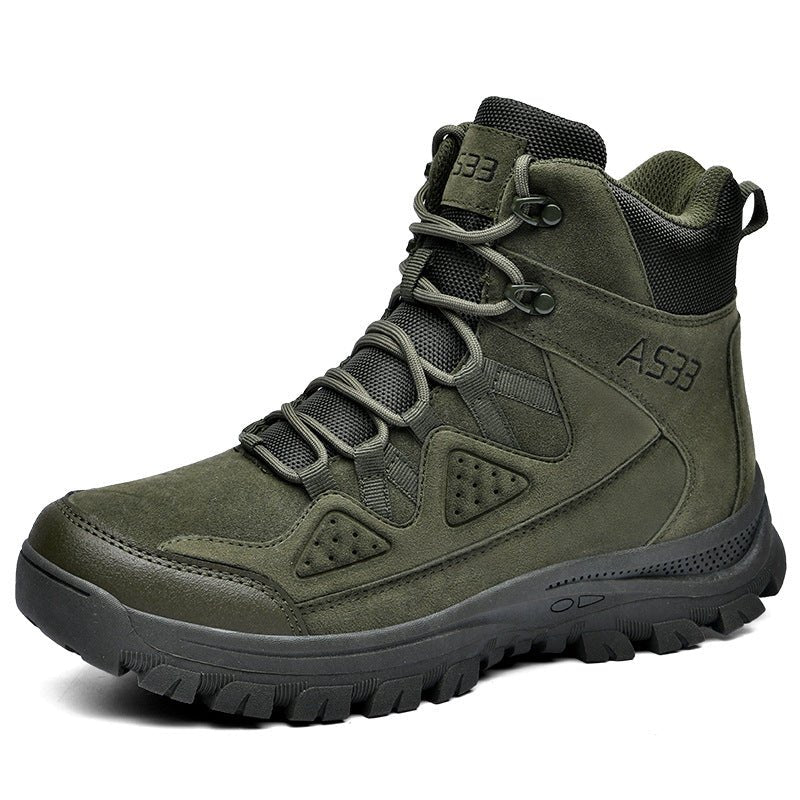 Bottes de Travail Extérieures Combat Forme Basse à Lacets - Confort et Robustesse - IVOIRART.COM