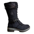 Bottes d'hiver et d'automne pour femmes, style européen et américain, hautes et chaudes - IVOIRART.COM