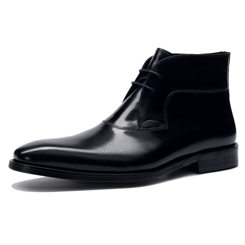 Bottes Martin Homme Cuir Véritable, Design Tendance et Confort Antidérapant mode - IVOIRART.COM