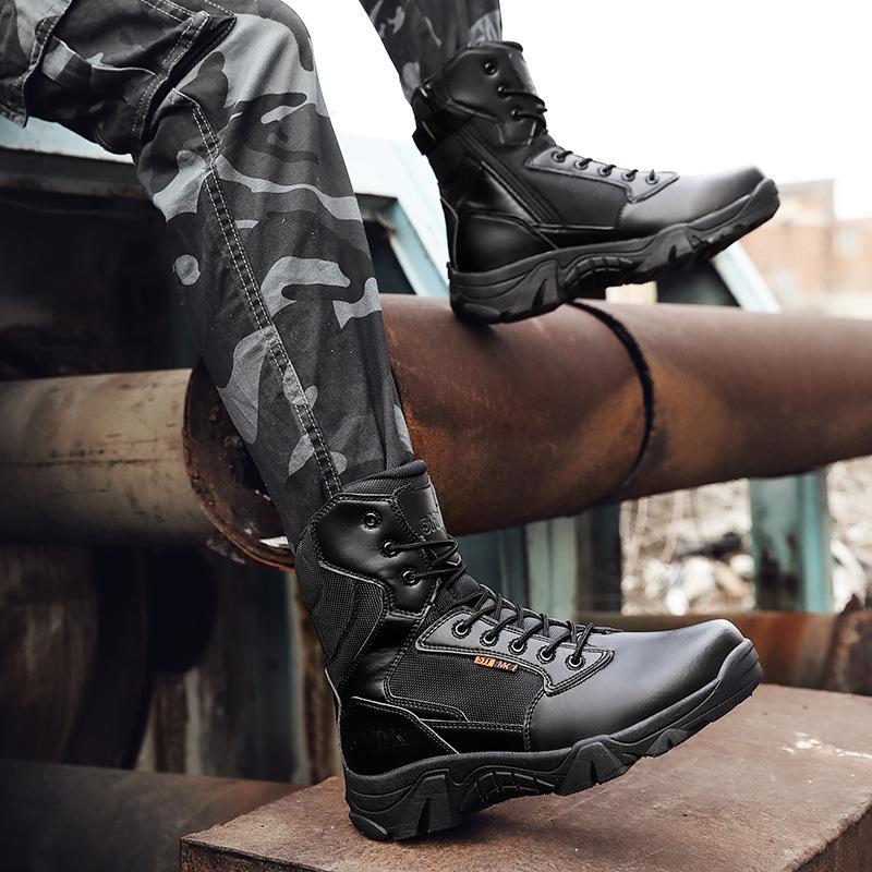 Bottes militaires tactiques de combat Outdoor Hiking – Robustesse et adhérenceXP - IVOIRART.COM