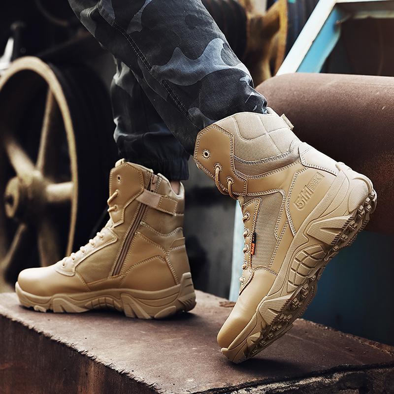 Bottes militaires tactiques de combat Outdoor Hiking – Robustesse et adhérenceXP - IVOIRART.COM