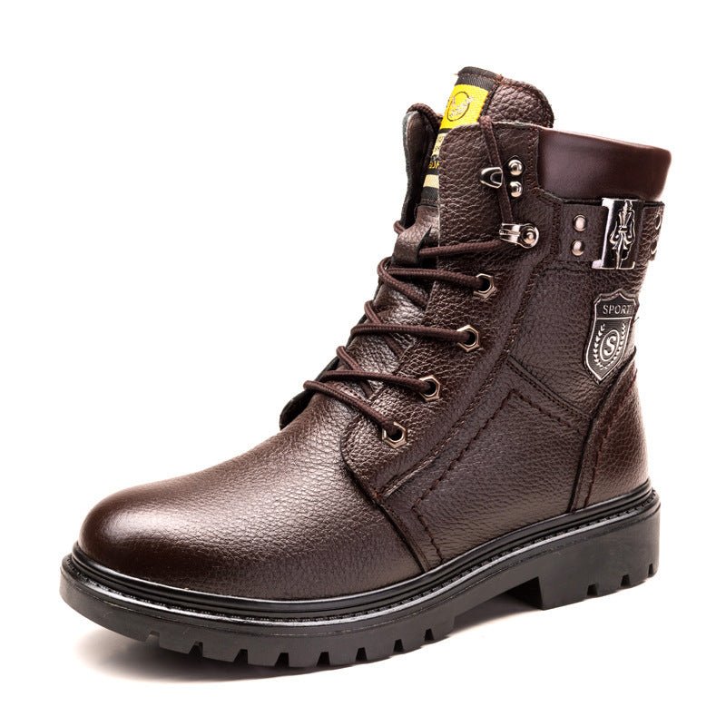 Bottes montantes chaudes en fourrure et coton, confort durable et style unique!! - IVOIRART.COM