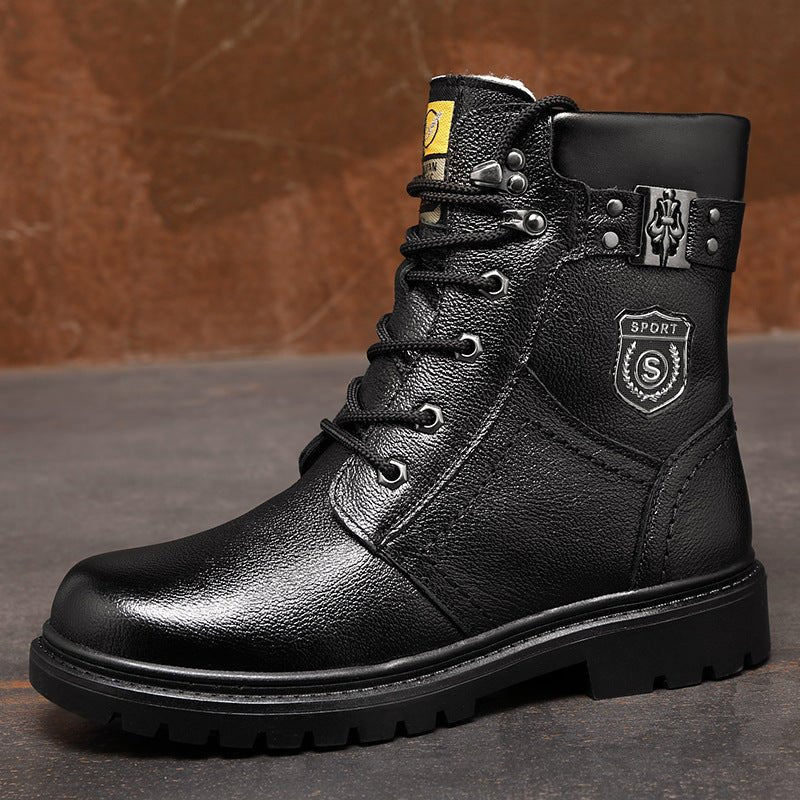 Bottes montantes chaudes en fourrure et coton, confort durable et style unique!! - IVOIRART.COM