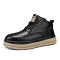Bottes rétro mi-montantes pour hommes décontractés au style vintage unique - IVOIRART.COM