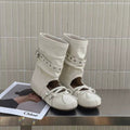 Bottines Sandales Ballet Printemps - Été 2026, Hauteur Intérieure, Boucle Ceinture, Bout Rond, Nœud, Tons Sourds, Style Décontracté - IVOIRART.COM