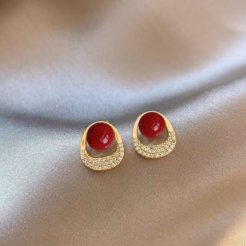 Boucles d'oreilles haut de gamme en argent sterling 925, nouveautés 2024, sans retrait - IVOIRART.COM