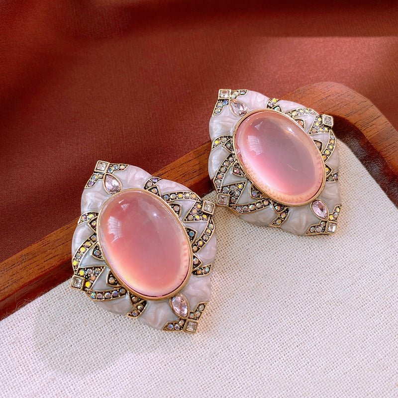 Boucles d'oreilles médiévales vintage pour femmes, élégantes et rétro doré chic. - IVOIRART.COM