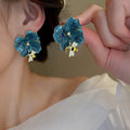 Boucles d'oreilles vintage élégantes Studs luxe léger rétro, bijou haut de gamme - IVOIRART.COM