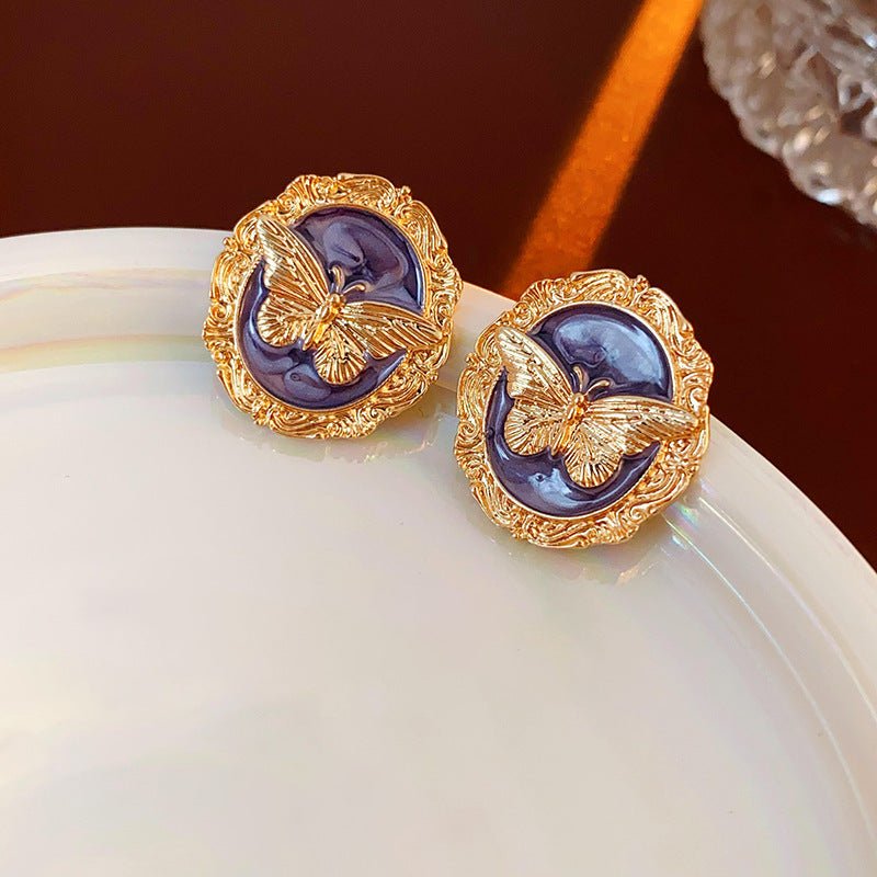 Boucles d'oreilles vintage fleur géométrique argentées — luxe rétro pour elle!!! - IVOIRART.COM