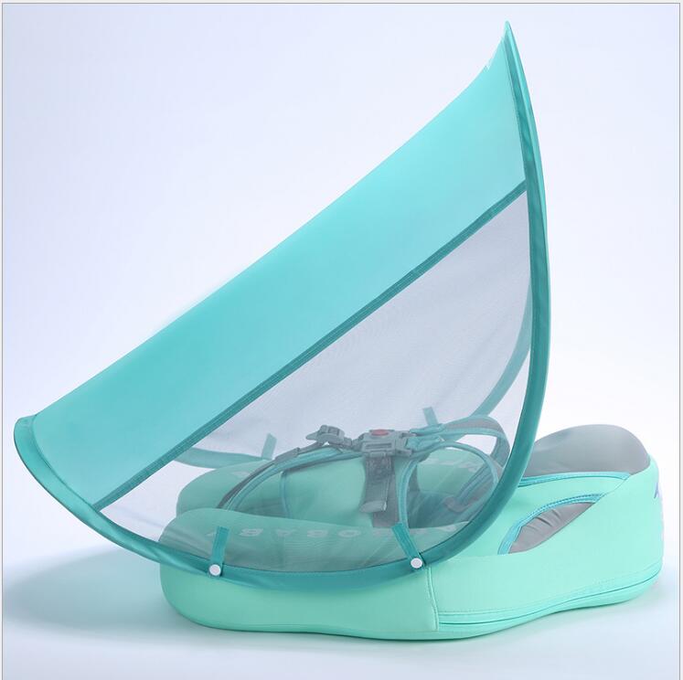 Bouée gonflable pour enfants, anneau allongé antiretournement, sécurité aquatique - IVOIRART.COM