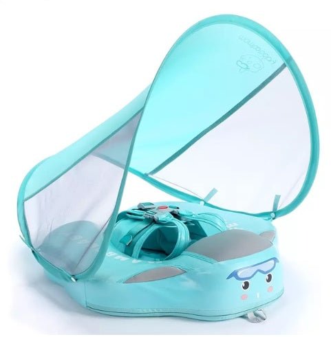 Bouée gonflable pour enfants, anneau allongé antiretournement, sécurité aquatique - IVOIRART.COM