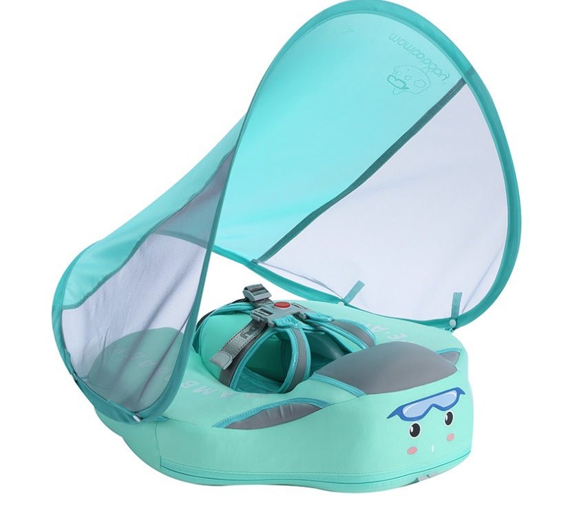 Bouée gonflable pour enfants, anneau allongé antiretournement, sécurité aquatique - IVOIRART.COM