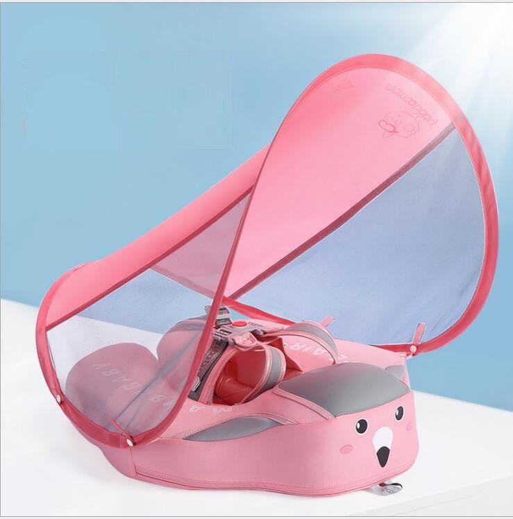 Bouée gonflable pour enfants, anneau allongé antiretournement, sécurité aquatique - IVOIRART.COM