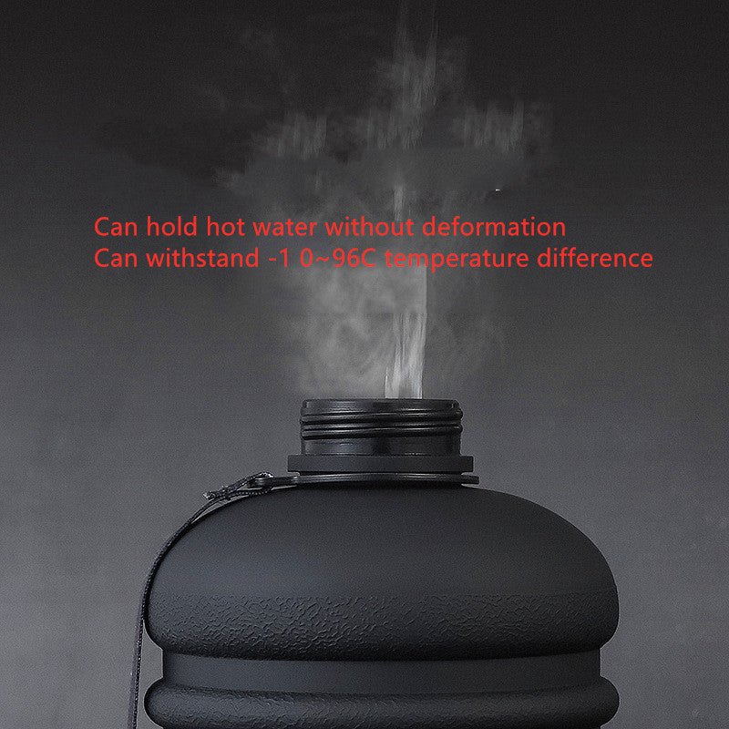Bouteille d'eau fitness sport 1,3 L grande capacité avec graduation précise - IVOIRART.COM