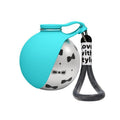 Bouteille d'eau portable 285ml en acier inoxydable avec bol intégré anti - fuite - IVOIRART.COM