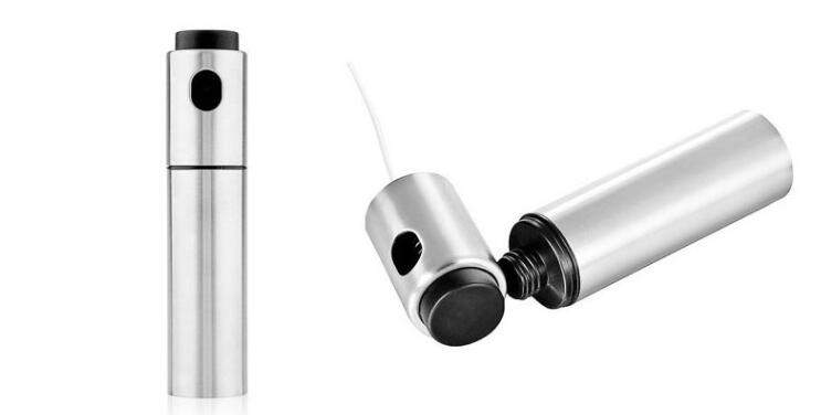 Bouteille vaporisateur d'huile et vinaigre en verre ABS, 100ml, design raffiné - IVOIRART.COM