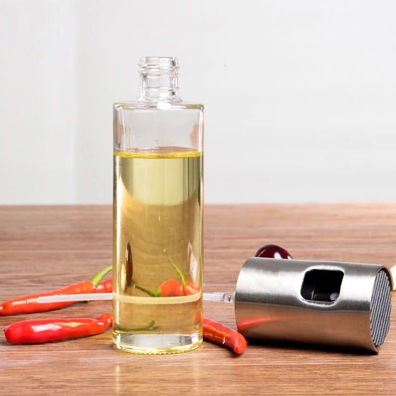 Bouteille vaporisateur d'huile et vinaigre en verre ABS, 100ml, design raffiné - IVOIRART.COM