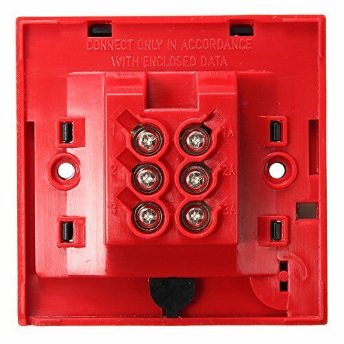Bouton de Sécurité Filaire avec Bris de Verre pour Alarme Incendie d'Urgence - IVOIRART.COM