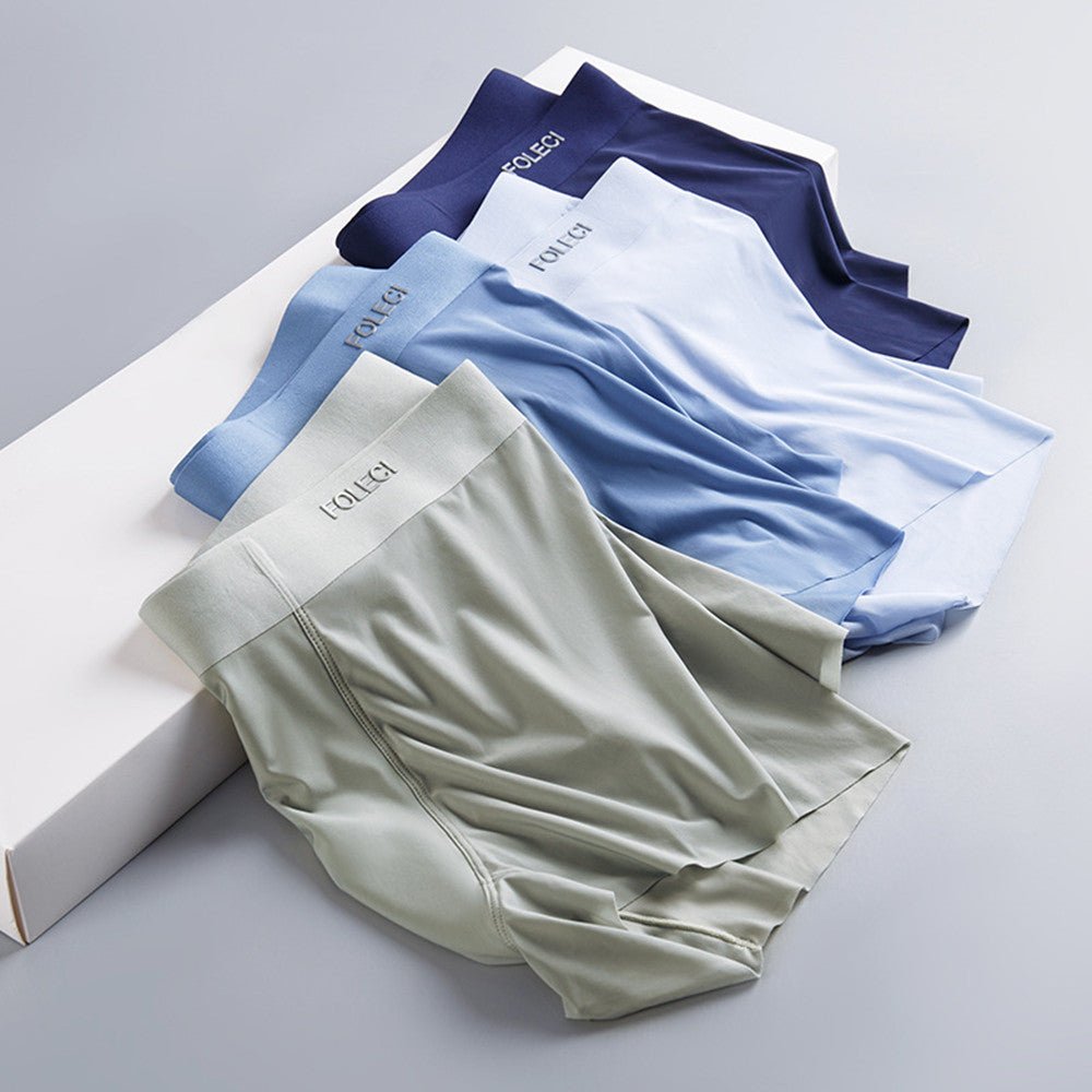 Boxer en Coton pour Homme Taille Large Confortable et Respirant Style Moderne - IVOIRART.COM