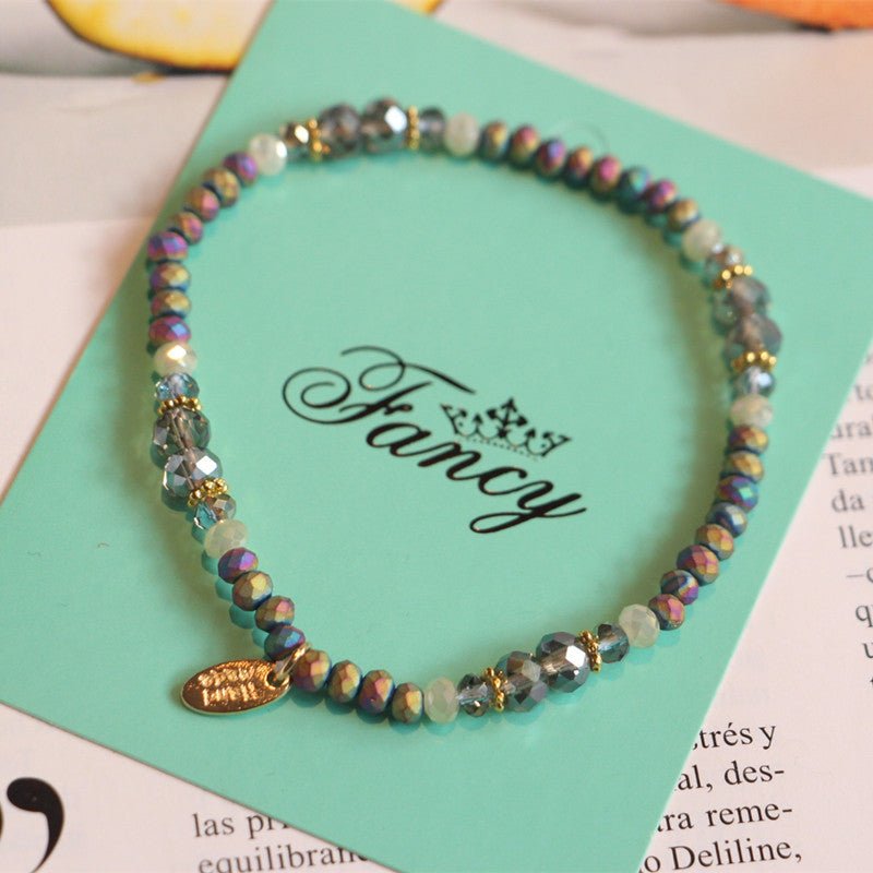 Bracelet chat en agate pierre naturelle — Bijou féminin élégant et symbolique... - IVOIRART.COM
