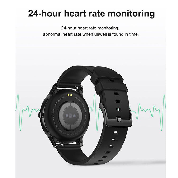 Bracelet connecté étanche IP67 avec suivi de la fréquence cardiaque et du sommeil - IVOIRART.COM