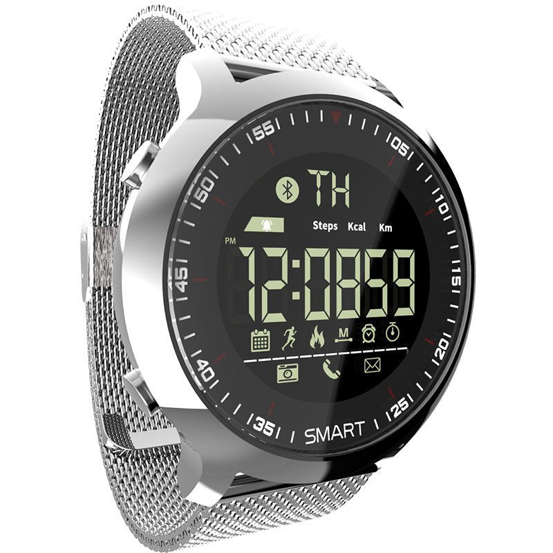 Bracelet de montre intelligente MK18, design moderne en TPU et verre résistant - IVOIRART.COM
