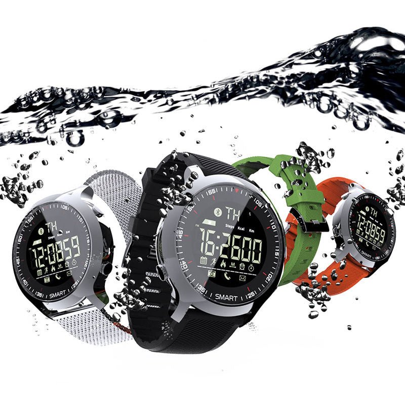 Bracelet de montre intelligente MK18, design moderne en TPU et verre résistant - IVOIRART.COM
