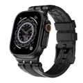 Bracelet de montre sport en caoutchouc fluoré avec connecteur innovant 49 mm - IVOIRART.COM